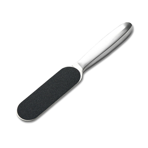Kingist 50 unidades de almohadillas de repuesto de doble cara con mango largo para lima de pies, de acero inoxidable, papel de lija profesional para eliminar callos para pedicura - Product Image 3