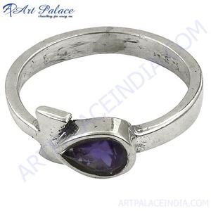 Iolite Gemstone <b>925</b> <b>Silver</b> <b>Ring</b> - Product Image 1
