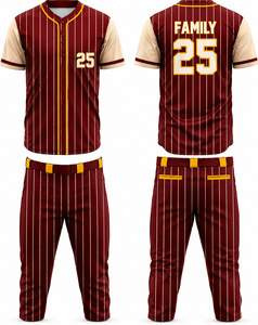 Custom Colors Base Ball Uniform Set High Quality Men Softball Jersey Sportswear Breathable and Quick Dry <b>Shirt</b> - Product Image 1