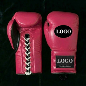 Guantes de Boxeo con Cordones y Logotipo Personalizado de Alta Calidad a Precio de Mayoreo para Adultos, Entrenamiento de MMA, Muay Thai, Guantes de Boxeo para Golpes Pesados - Product Image 2