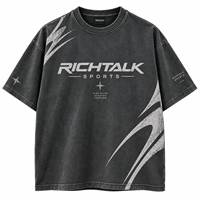 T-shirt Homme Oversize à Manches Courtes en Coton Respirant, Col Rond Sportif, Motif Lettres 3D Gaufré sur le Devant, Style Streetwear