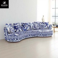 Ensemble de canapés modernes en tissu de style italien de haute qualité, nouveaux meubles de salon de luxe, canapé sur mesure