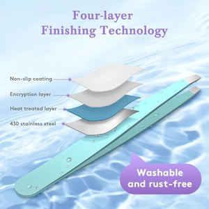 Pinzas de Acero Inoxidable para Extensión de Pestañas, Venta al por Mayor, Profesionales, OEM, ODM, Logotipo Personalizado, Alta Calidad, Duraderas, Precisión - Product Image 3