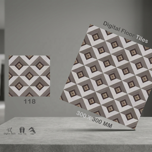 Marque Vistaar 300x300mm Digital 30x30 Céramique émaillée 12x12 Fabricant de carreaux de sol de Indian Ceramic City Morbi - Product Image 4