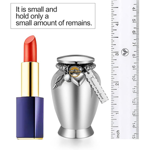 High End Brass Cremation Urn Custom <b>Memorial</b> Urn with Metal Engraving Adult Size Metal Funeral Urn Durable Metal Ashes Storage - Product Image 4