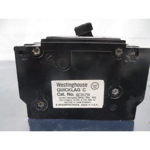 Interruptor de Circuito Westinghouse QC3015H QUICKLAG C - Equipo y Piezas de Semiconductores de Confianza de Marca Global - Product Image 3