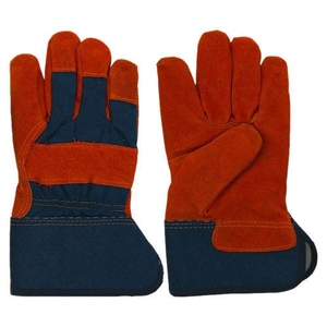 Gants de sécurité en cuir de vachette de qualité supérieure, gants de travail haute performance, résistants à la chaleur, usage industriel - Product Image 1