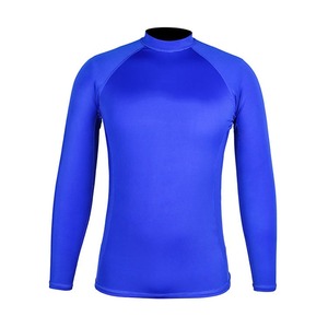 Maillots de bain à manches longues pour hommes, personnalisables avec logo, marque privée, pour le surf et la natation, hauts de bain, chemises, rashguards - Product Image 6