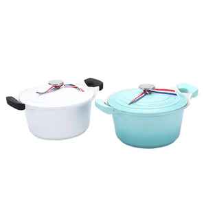 Marmite en acier inoxydable avec couvercle en verre, compatible induction, pour soupes et ragoûts, ustensile de cuisine robuste - Product Image 2