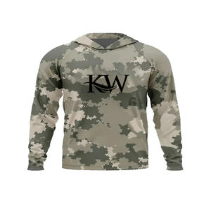 Sweat à capuche unisexe 2026 UPF50+ à séchage rapide avec impression par transfert thermique personnalisée, protection solaire, manches longues, pour la randonnée, le sport, la pêche et la chasse, 100 % coton - Product Image 3