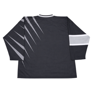 Jersey de Hockey sobre Hielo Totalmente Personalizable - Estilo de Texto Vertical Audaz - Ropa Deportiva que Absorbe la Humedad - Uniformes de Liga Profesional - Product Image 2