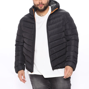 Veste matelassée unisexe personnalisée de haute qualité, style décontracté, col montant brillant, à capuche, vente en gros, toutes tailles - Product Image 4