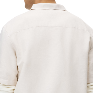 Camisa de Lino de Primera Calidad, Corte Holgado, Estilo Casual, para Vacaciones, con Botones, Transpirable, Ligera y Cómoda - Product Image 5