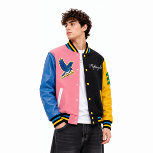Veste d'hiver tendance fabriquée par des professionnels, design très populaire, veste de baseball varsity de haute qualité. - Product Image 4