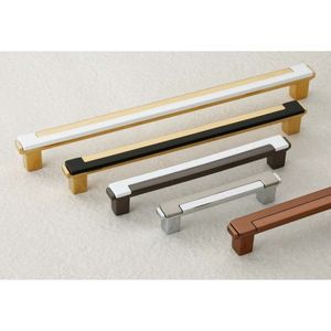 Kenry Modern Zinc Cabinet <b>Drawer</b> <b>Pull</b> Handle Knob For Kitchen Wardrobe Bedroom Dresser Durable Adjustable Hardware Fitting - Product Image 1