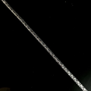 snake chain Bracelet <b>for</b> <b>Men</b> 925 <b>Silver</b> 4mm Style Color Contrast Fine snake chain Link Punk Rock Style - Product Image 4