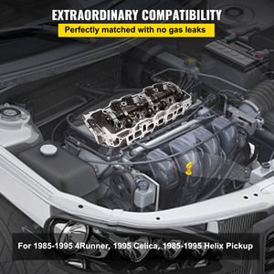 Ensemble complet de culasses de moteur pour Toyota 4Runner Celica 1985-1995, Helix Pickup 2.4 SOHC 22R 22RE 22REC - Product Image 3
