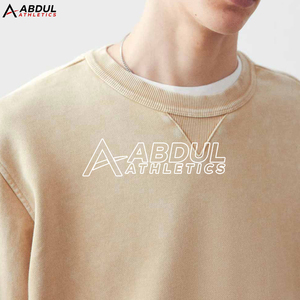 Sweat-shirt confortable pour homme en coton mélangé avec doublure en polaire douce, idéal pour l'automne et les activités de plein air. - Product Image 3