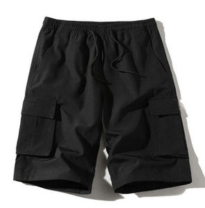 Shorts pour hommes fabriqués au Pakistan, prix bas, haute qualité, confortables, tissés, fermeture à cordon, 100% polyester, uni, décontracté, mi-longueur - Product Image 4