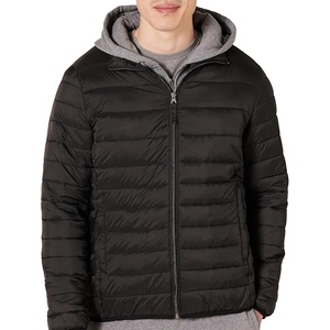 Blouson d'hiver matelassé léger pour homme, coupe-vent pour activités de plein air, veste matelassée pour homme - Product Image 4