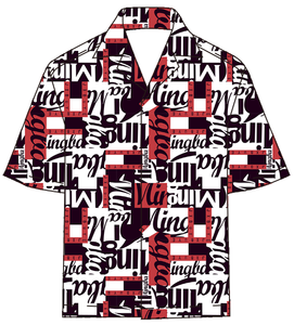 Chemise de plage à manches courtes en polyester anti-rides pour homme, imprimé numérique 3D tendance, chemise hawaïenne personnalisable - Product Image 5