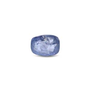 Saphir bleu ciel naturel de 3,05 carats, pierre précieuse brute, taille brillant, 6 mm, pour bijoux fins - Product Image 1