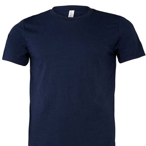 Camisetas de Algodón Peinado CVC de Alta Calidad para Bordado Personalizado, Camisetas con Logotipo Personalizado - Product Image 1