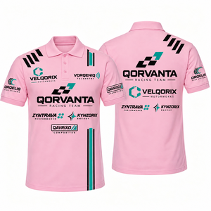 Camiseta Polo Personalizada para Ciclismo Deportivo Masculino, Sublimación, Secado Rápido, Ropa de Equipo, OEM, ODM, Venta al Por Mayor - Product Image 1
