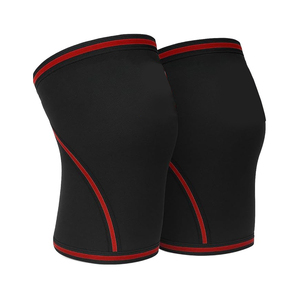 Genouillère de compression double tissage en néoprène pour hommes et femmes, idéale pour la gym, la course, le basketball, l'haltérophilie, soulage les douleurs articulaires et l'arthrite - Product Image 1