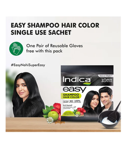 Champú fácil de usar para teñir el cabello de negro natural, cuidado capilar suave, fórmula nutritiva, limpiadora e hidratante, bienestar del cuero cabelludo, cabello suave y saludable - Product Image 3