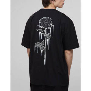 T-shirt homme personnalisé coupe classique 100 % polyester tissé 220g, imprimé numérique gonflé streetwear, respirant, séchage rapide, motif dessin animé - Product Image 4