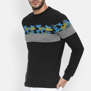 Sweat-shirt homme à séchage rapide avec logo personnalisé, en molleton uni, mode hiver, en gros, qualité économique - Product Image 1