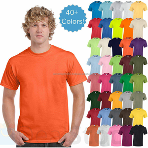 T-shirt vierge en gros directement de l'usine, 180 GSM, 100% coton respirant, personnalisable avec logo, tee-shirt uni unisexe, fabricant - Product Image 1