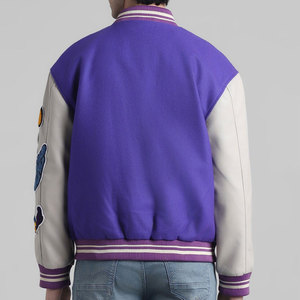 Pakistan Manufacturer Lightweight Best Selling Men's Letterman Jacket Bulk Quantity Street Wear Men's Varsity Baseball Jacket - Product Image 2