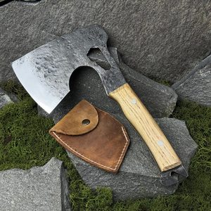 Felling Axe With Forged Steel Blade And Wood Handle For <b>Tree</b> Felling - Product Image 3