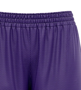 Shorts de basketball en maille tricotée pour hommes, séchage rapide, respirant, entraînement athlétique, taille mi-haute élastique, logo avant, vêtements de sport - Product Image 3