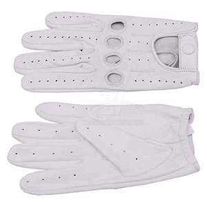 Guantes de conducción con tela suave y flexible que ofrecen un ajuste cómodo, un agarre seguro y un diseño transpirable, adecuados para viajes largos por carretera. - Product Image 3