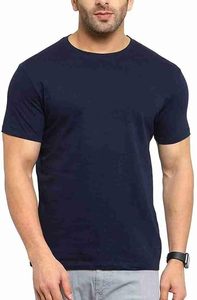 Camiseta Clásica de Algodón con Cuello Redondo, Estilo Casual para el Día a Día, Tela Suave, Manga Corta, Corte Cómodo - Product Image 3