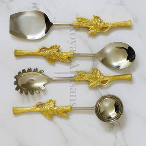 Juego de cubiertos de acero inoxidable de 4 piezas de alta calidad, cubiertos aptos para alimentos, vajilla, utensilios de cocina, regalo de fábrica, precio al por mayor - Product Image 2