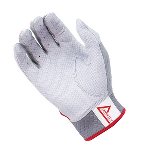 Wholesale Adult Baseball Batting Gloves Original Leather Eco-Friendly Breathable <b>Hook</b> & Loop Closure Custom Design Size Color - Product Image 6