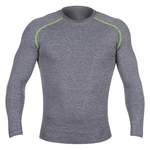 Ropa Deportiva Transpirable de Manga Larga Unisex para MMA, Rashguard, Color Personalizado, Talla Grande para Adultos, Spandex/Poliéster, Impresión Digital, Venta al Por Mayor - Product Image 1