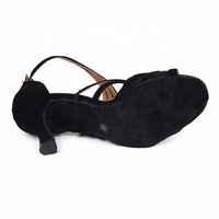 Zapatos de Baile Latinos de Salón, Tango y Salsa para Niñas, de Alta Calidad, al por Mayor, de Cuero Genuino, Color/Talla/Logotipo Personalizables
