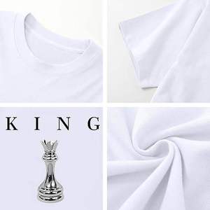Good Quality Eco-Friendly 220 GSM Custom Heat-Transfer Printing Front Short Sleeve 100% Cotton Woven Casual Embossed <b>Men</b> - Product Image 5