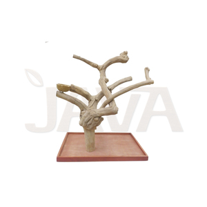 Javawood - Percha para Pájaros Pequeños JM1 E, Ecológica, Hecha de Madera de Café, para Suministros para Aves - Product Image 1