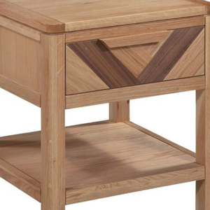 Muebles para el Hogar de Alta Gama, Diseño Contemporáneo, Colección MARS, Mesa de Noche de Madera Maciza para Dormitorio - Product Image 3