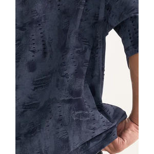 Camiseta de Moda para Hombre, Personalizada, Profesional, 100% Algodón, Tejido de Punto, Manga Corta, Oversize, Lavado Enzimático, Transpirable, Antiarrugas - Product Image 6