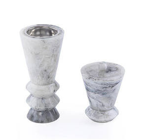 High Quality Swirled Resin Bakhoor Burner Set <b>Oud</b> Holder Box All-season aromatic <b>diffuser</b> Home Hotel Fragrance At Best Price - Product Image 2