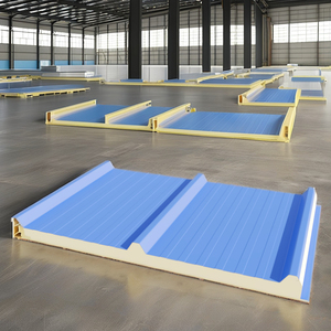 Tiết kiệm năng lượng PIR bọt bánh sandwich Bảng điều khiển procy heatproof Roof bảng điều khiển cho coldroom kho Xây Dựng Công Nghiệp Văn phòng xây dựng - Product Image 1