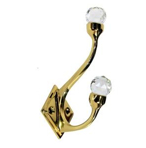 Excellent Quality Brass Hook Hanger Animals Crafts Mirror Polished Hook Hanger For Outdoor Brass Hook Hanger - Product Image 2