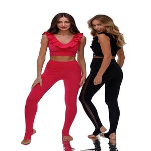 Ensembles de vêtements de sport pour femmes en 2 pièces, tenue de yoga sans couture personnalisée, vêtements de sport, vêtements de fitness pour femmes, ensemble de gym - Product Image 1